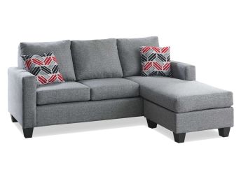 Maui Steele 2Pc Sectional