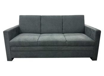 Closeout Grey Drop Back Sofa Bed