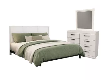3-Piece Queen Bedroom Set - 0740WH30
