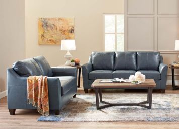 Touch Shale Sofa and Loveseat