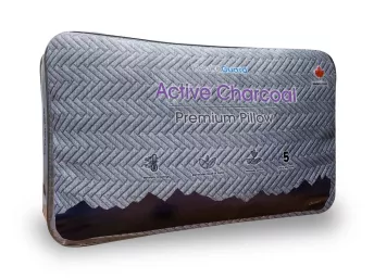 Active Charcoal Queen Pillow - CHARPILL