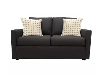Bergamo Charcoal Loveseat  - 2546BC02