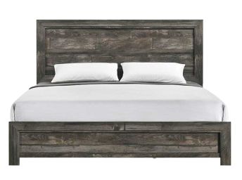 Beverly Rustic Charcoal King Bed - 0310BC3K