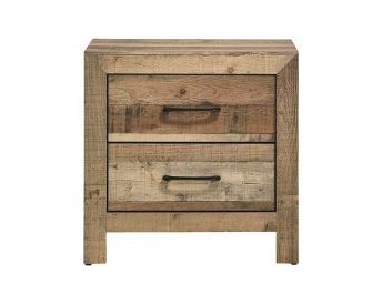 Beverly Rustic Hickory Nightstand - 0300BR05