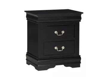 Black Louis Philip NIGHTSTAND - 0395BK05