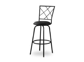 Black Swivel Bar Stool - 2375BK01