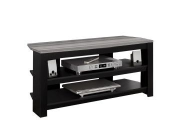 Black with Grey Top 42" TV Console - 2564BG00
