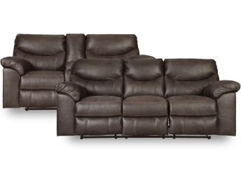 Boxberg Teak Reclining Sofa and Loveseat - 3380BT20