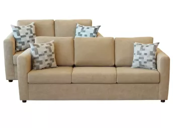 Brandon Camel Sofa and Loveseat Set - 2545BC20