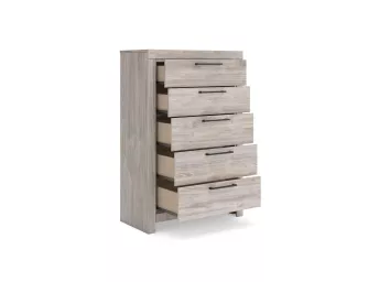 Broachmyn Gray 5 Drawer Chest - 1120BG04