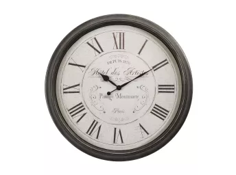 Brown 30" Diameter Wall Clock - 9026BR00