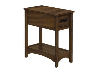 Brown Walnut 24" Accent Table - 3955BW0