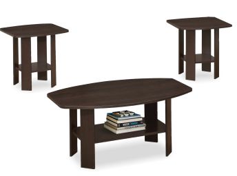 Cappuccino 3-Piece Table Set - 7924CA30