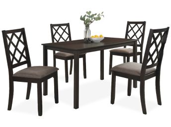 Carason Espresso 5-Piece Dinette Set - 0220CE50
