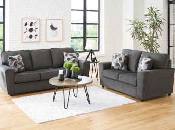 Cascilla Slate Sofa/Loveseat set - 2680CS20