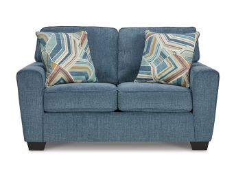 Cashton Blue Loveseat - 4060CB02