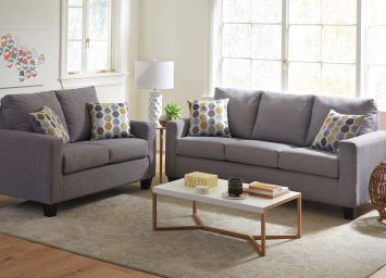 Chennay Fog Sofa and Loveseat  - 0364CF20