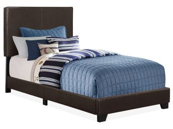 Chocolate Twin Bed Complete - 5910CH3T