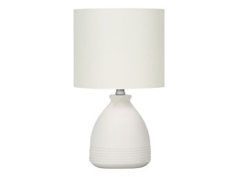 Cream Ceramic 17" Table Lamp - 9741CC15