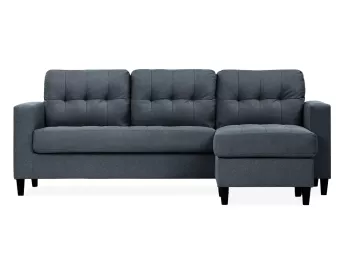 Dark Blue 2-Piece Sectional - 8684BL20