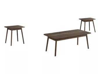 Dark Brown 3-Piece Table Set - 7856DB30