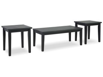 Garvine Grey 3Pc Table Set - 0026GG30