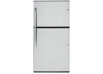 GE Stainless Steel 21 Cubic Foot Refrigerator - GENEFR21