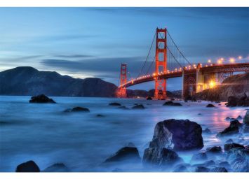 Golden Gate Magic 24 x 36 Print - SF502436