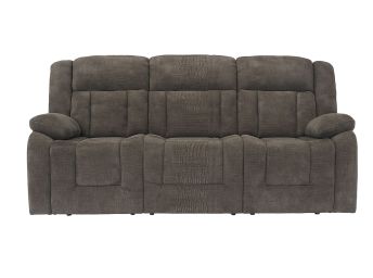 Isabel Chocolate Reclining Sofa - 1020IC03