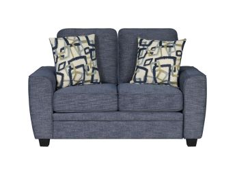 Leena Retreat Denim Loveseat - 0040LD02