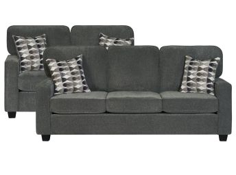 Lilly Surge Anchor Sofa & Loveseat Set - 0010LS20