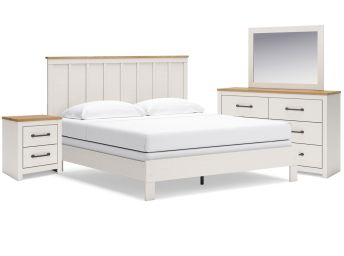 Linnocreek White King 6-Piece Bedroom - 3340LW6K