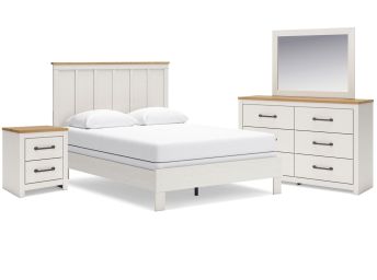 Linnocreek White Queen 6-Piece Bedroom - 3340LW6Q