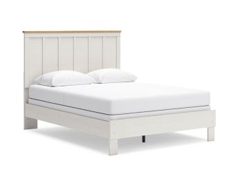 Linnocreek White Queen Panel Bed - 3340LW3Q