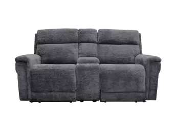Lucie Charcoal Reclining Loveseat - 7069LC02