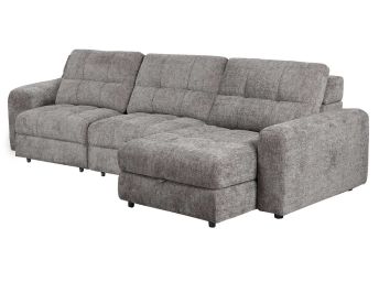 Lucie Dove Power Sliding 3Pc Sectional - 8055LD30