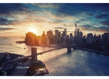 Manhattan After Sunset York 24 x 36 Print - SF512436