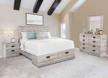 Millbrook 6-Piece Storage Bedroom Set  - 0649MB6S