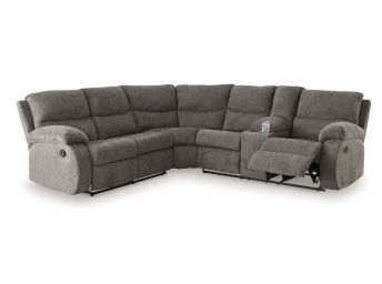 Museum Pewter Reclining Sectional - 8180MP20