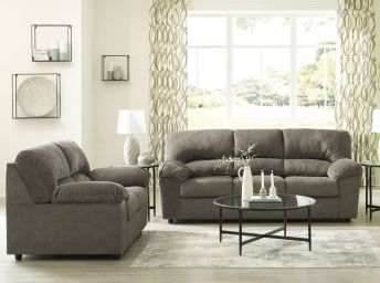 Norlou Flannel Sofa and Loveseat set - 2950NF20