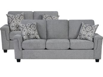 Nova Dove Sofa & Loveseat Set - 0020ND20