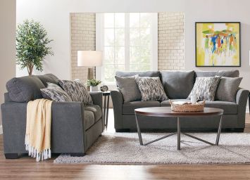 Pacific Blue Sofa & Loveseat - 7058PB20