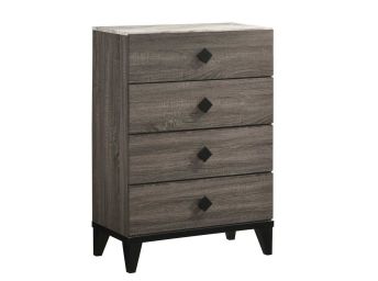 Penrith Peppercorn 4 Drawer Chest - 0330PP04