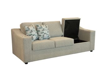 Planet Anthracite Sofa with Storage - 2570PA03
