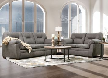 Pyxis Charcoal Sofa/Loveseat - 2126PC20