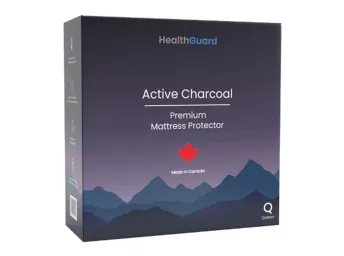 Queen Size Active Charcoal Mattress Health Protect - CHARQNHL