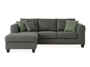 Rizzo Charcoal 2Pc Sectional - 8200RC20