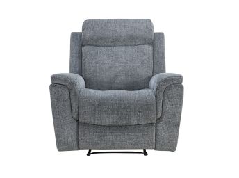 Roma Grey Power Recliner - 0360RG09