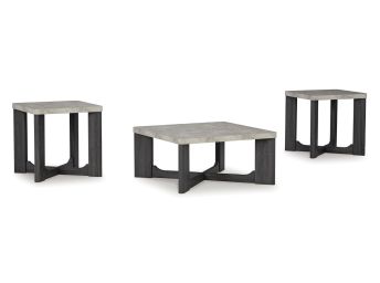 Sharstorm Two Tone Gray 3-Piece Coffee Table Set - 0251SG30