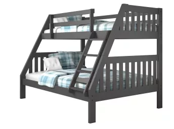 Twin/Full Grey Bunk Bed - 1018GY40